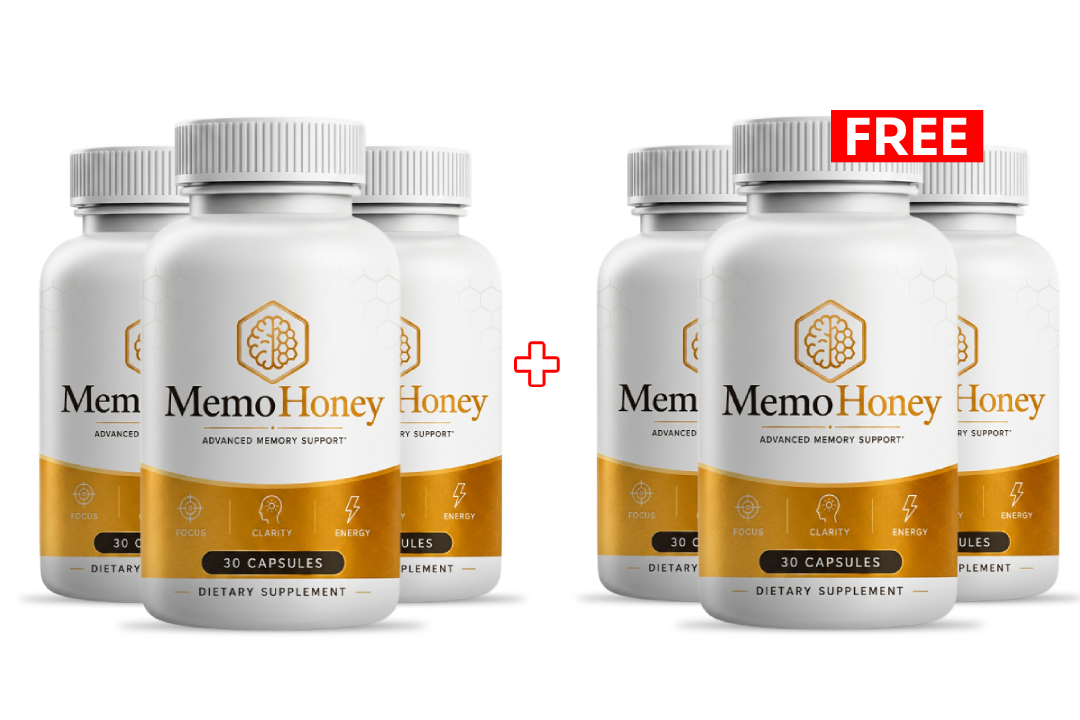 MemoHoney 3 bottles plus 3 free